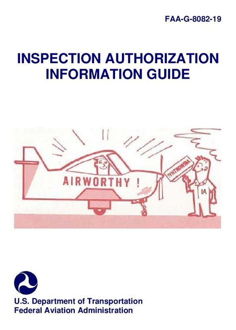 faa inspection authorization requirements